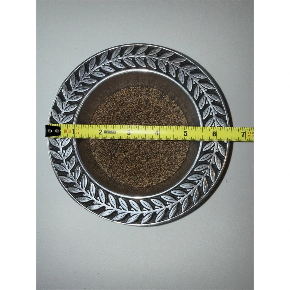 VTG Wilton Armetale Laurelberry‎ Wine Bottle Coaster Discontinued USA